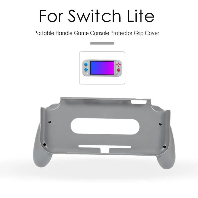 Portable Handheld Game Console Protective Case Grip Cover Support Stand SBA Shock-resistance for Switch Lite