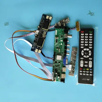 

Kit for M170EN05 V5 AV TV USB DVB-C DVB-T 4 CCFL 30pin Digital LCD 1280X1024 Controller board Panel HDMI VGA 17"