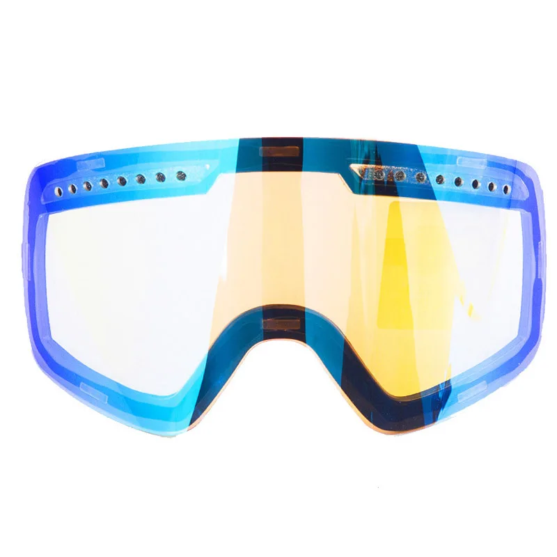 

Skiing Goggles Replace Glasses Magnetic High-definition Anti-fog Winter Snowmobile Goggles UV400 Skating Ski Glasses Only Lens