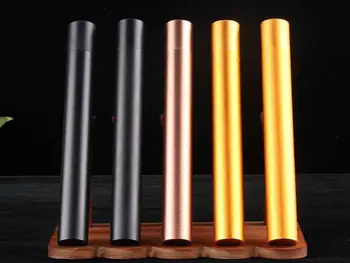 

Aluminium Alloy Incense Tube Incense Barrel Small Storage Box Joss Stick Convenient Metal Carrying Case 21cm