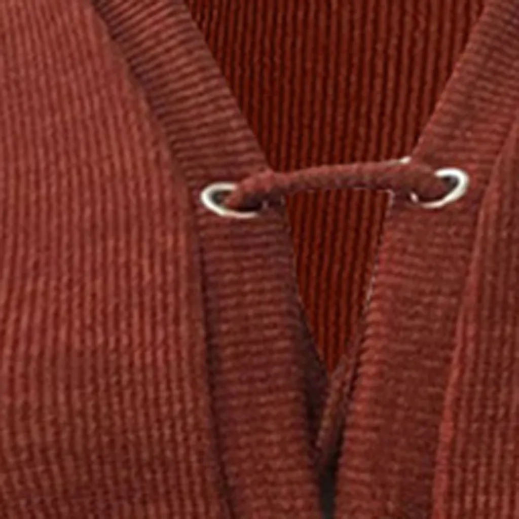 V-образный вырез на пуговицах с длинными рукавами вязаный roupas Femininas модная одежда для женщин размера плюс feminino свитера Dropship