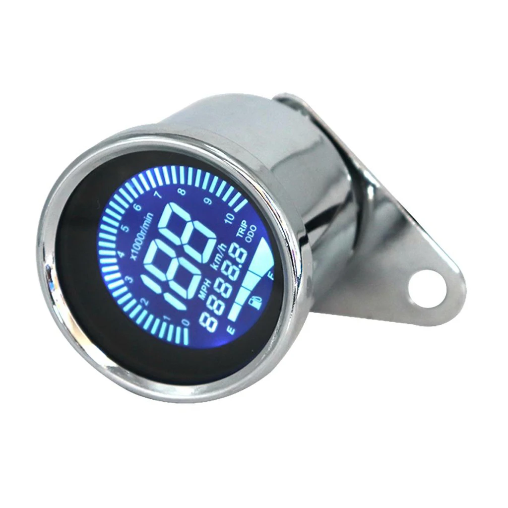 

12V Tachometer + Speedometer + Odometer + Fuel Level Gauge for Motorcycle Motorbike
