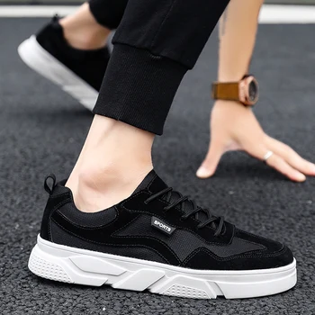 

Popular Casual Shoes Mens Anti Slip Fashion Shoes Men Comfortable Luxury Brand Men Shoes Cheap Men Lace Up Sneaker Spring/Autumn