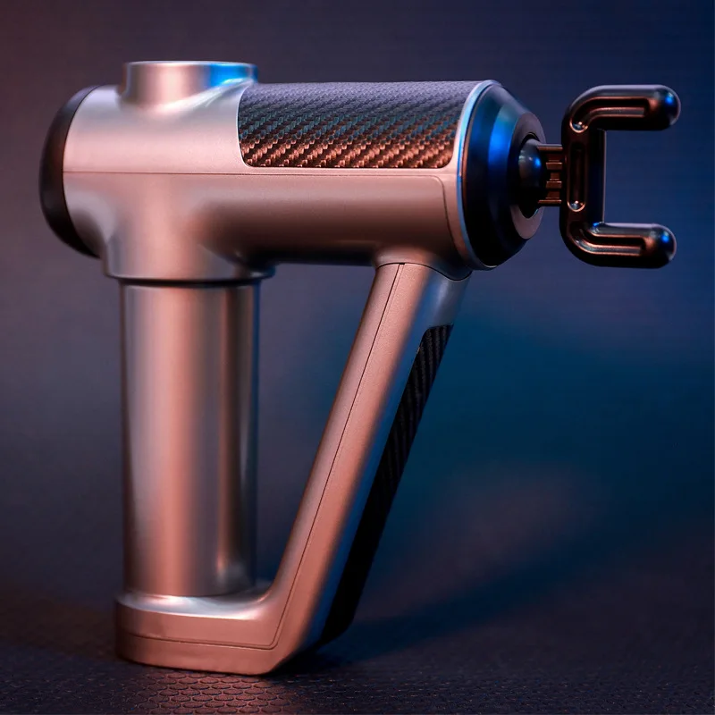 

High Frequency Muscle Massage Gun Relax Body Relaxation Electric Massager Pain Relief Slimming Shaping Massage 4 Heads with Bag
