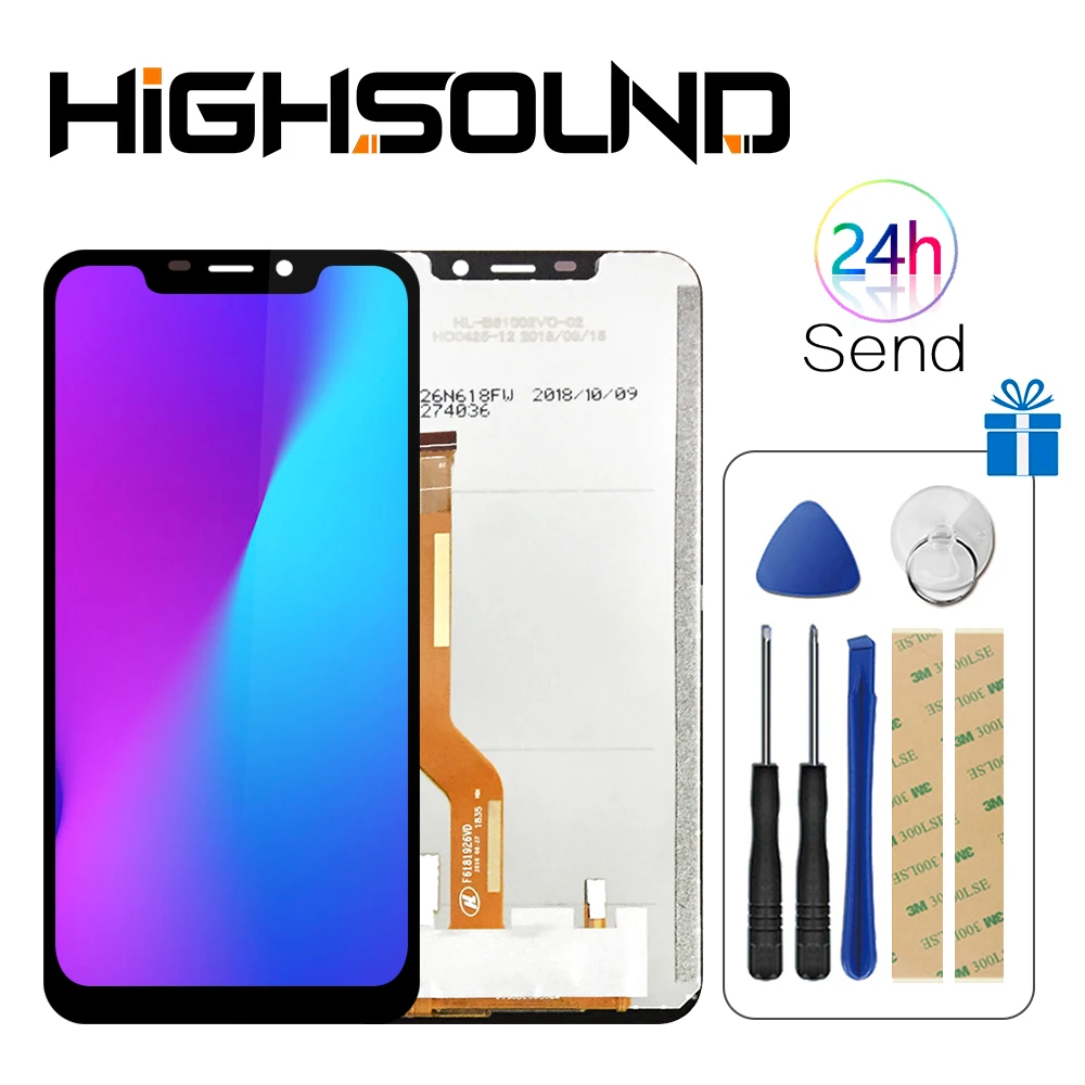 6 18 'для Oukitel C12 Pro ЖК дисплей + сенсорный экран дигитайзер сборка запчастей
