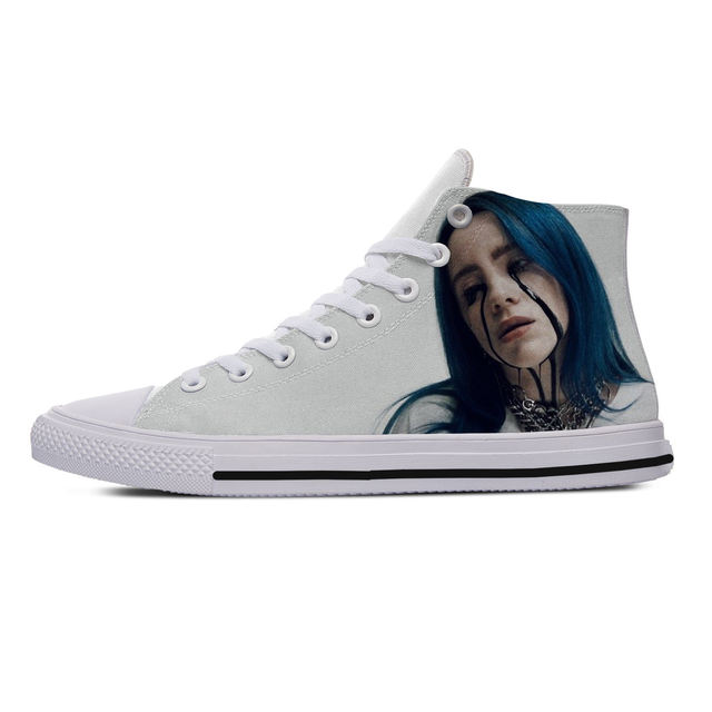 3D BILLIE EILISH HIGH TOP SHOES (5 VARIAN)