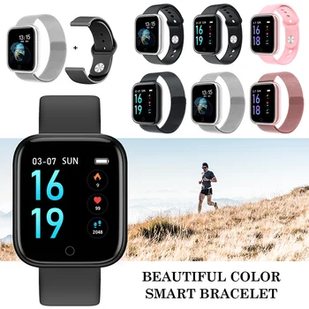 

T80 Smart Watch Women Men Sports Waterproof Activity Fitness Tracker Heart Rate for Android Apple Smart Watch Kids Smart Watch