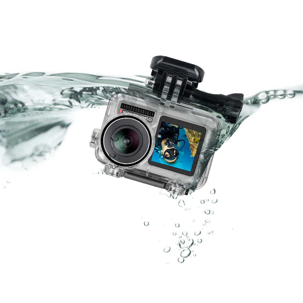 Vamson водонепроницаемый корпус чехол для DJI OSMO экшн-камеры 60 м Подводные детали коробка для Аксессуары для самоделок комплект OA06