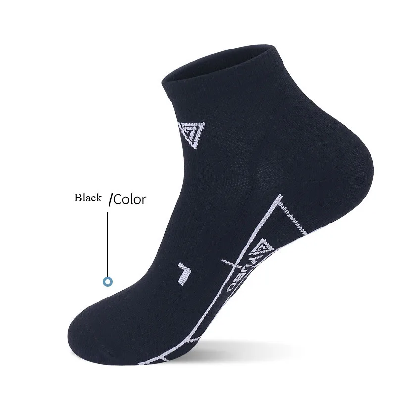 Sport Quick-dry Running Socks Men/Women Bright Color Brethable Professional Athletic Fitness Outdoor Marathon Short Ankle Sock