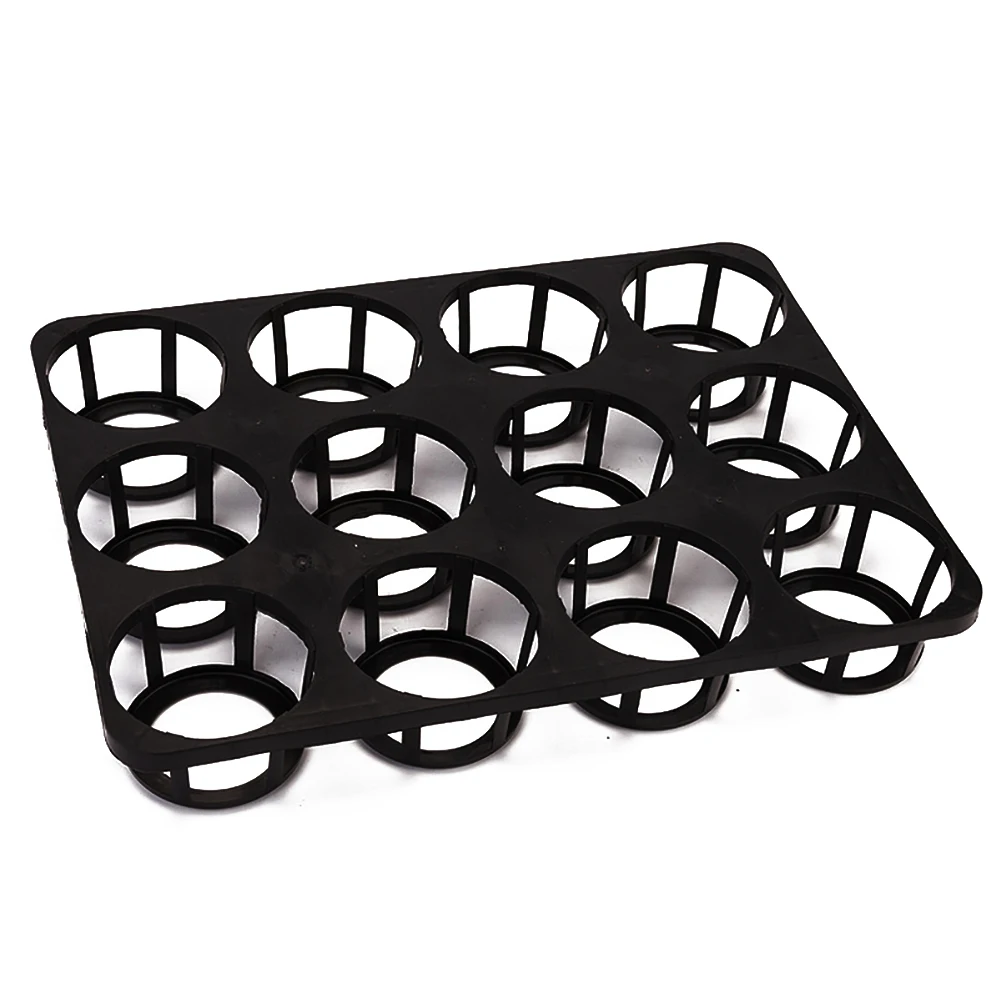 4 PCS Plate Nursery Pots 12/15 Holes Plastic Greenhouse Cell Seed Starter Tray For Planting Seedlings Propagation Germination