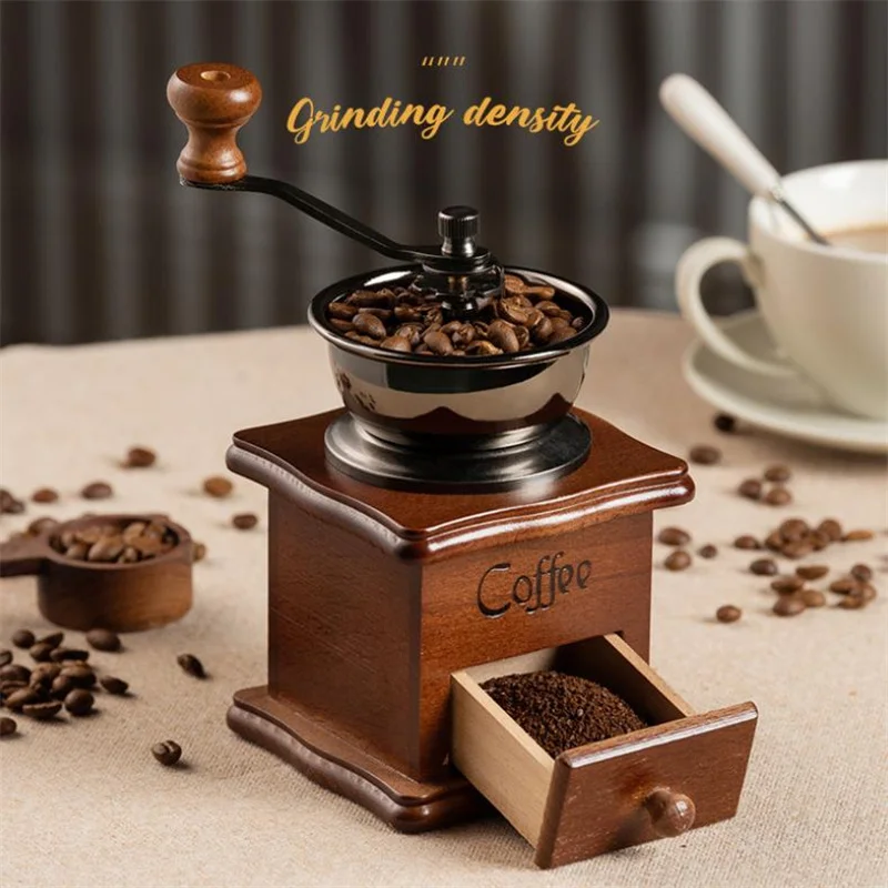 Bean Grinder Portable Detachable Coffee Tools Ceramics Burr Grinders Hot Selling Stainless Steel Mini Manual Coffee Grinder KF10