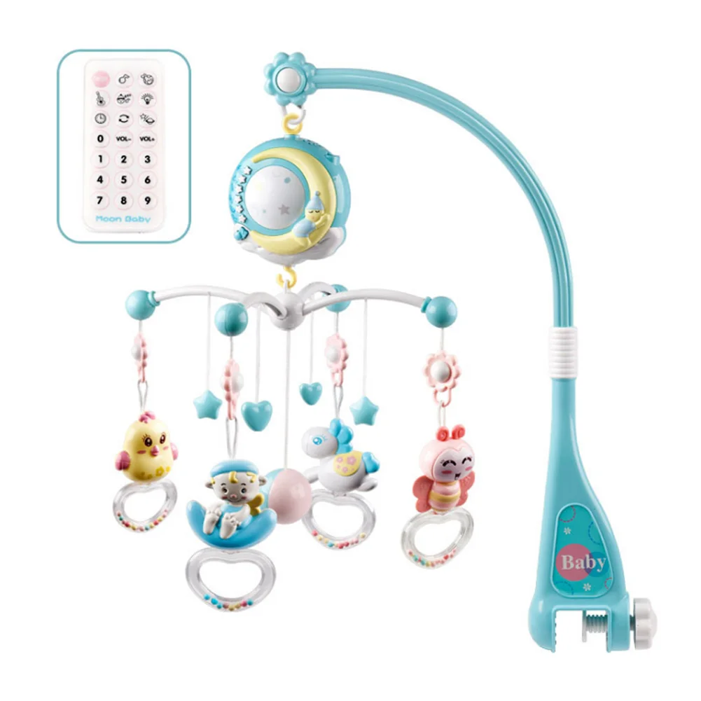 

2019 New Musical Bed Bell Baby Toy with Controller Music Night Light Toy Home Bedroom
