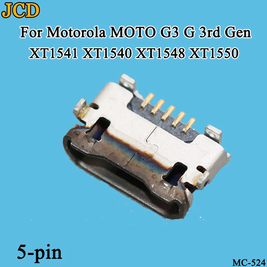 Jcd50шт/лот Micro USB разъем для зарядки USB порт зарядный разъем для Motorola MOTO G3 G 3rd Gen XT1541 XT1540 XT1548 XT1550