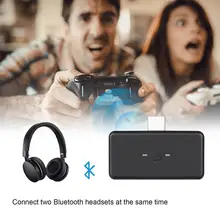 Для nintendo Switch/Switch Lite/PC/мобильного телефона USB Bluetooth адаптер аудио передатчик игровой ресивер разъем сигнала