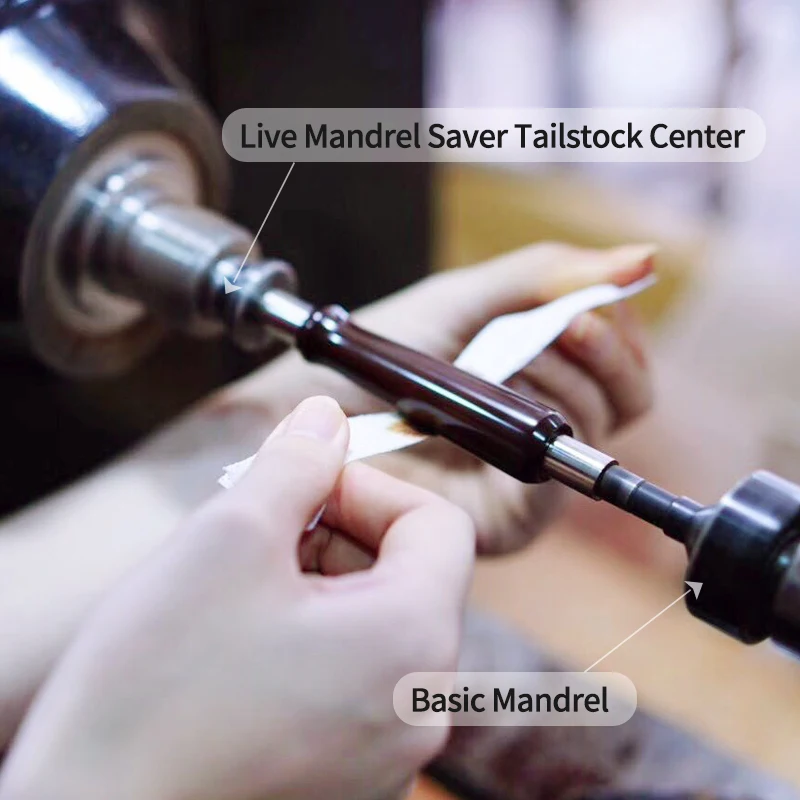 Pen Making Tools Mandrel Saver MT1 or MT2 for Optional Morse Taper Mandrel Woodworking Live Center Turningtools Lathe Accessory woodworking tools,woodworking tool