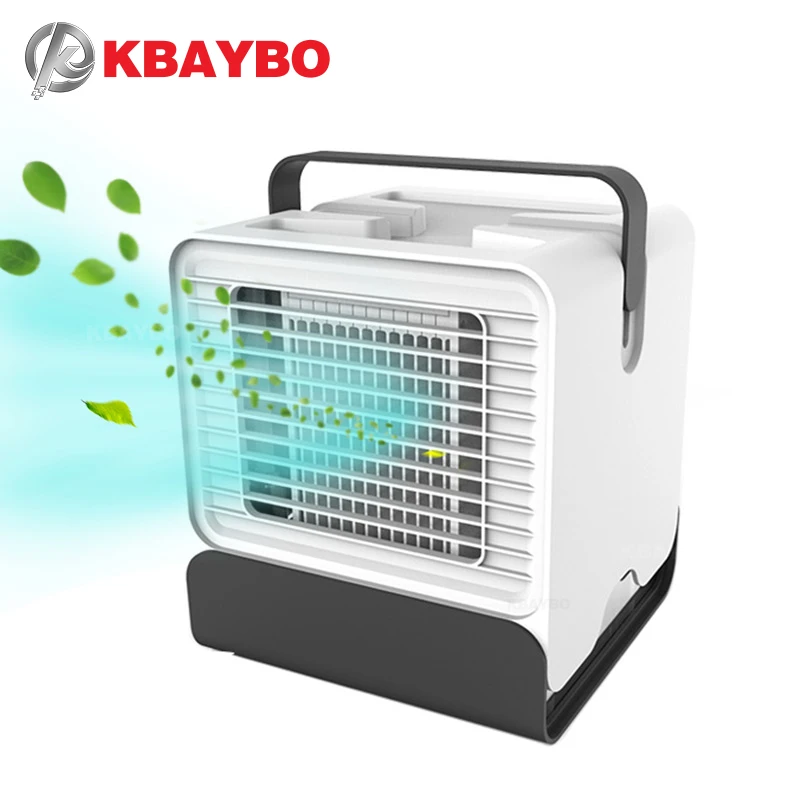 KBAYBO USB кондиционер вентилятор натуральный usb вентилятор воздушный охладитель Мини портативный вентилятор с 7 цветами светодиодный светильник для дома