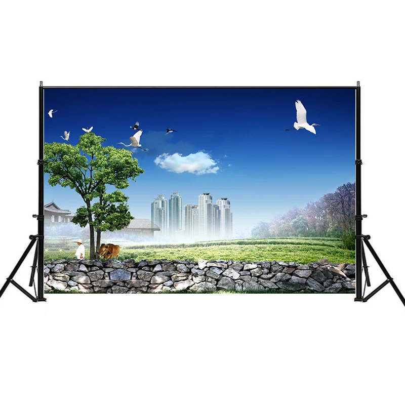 Minimoto 150x210 см экологический тематический фон для фотосъемки тканевый фон для студийной фотосъемки - Цвет: Style8