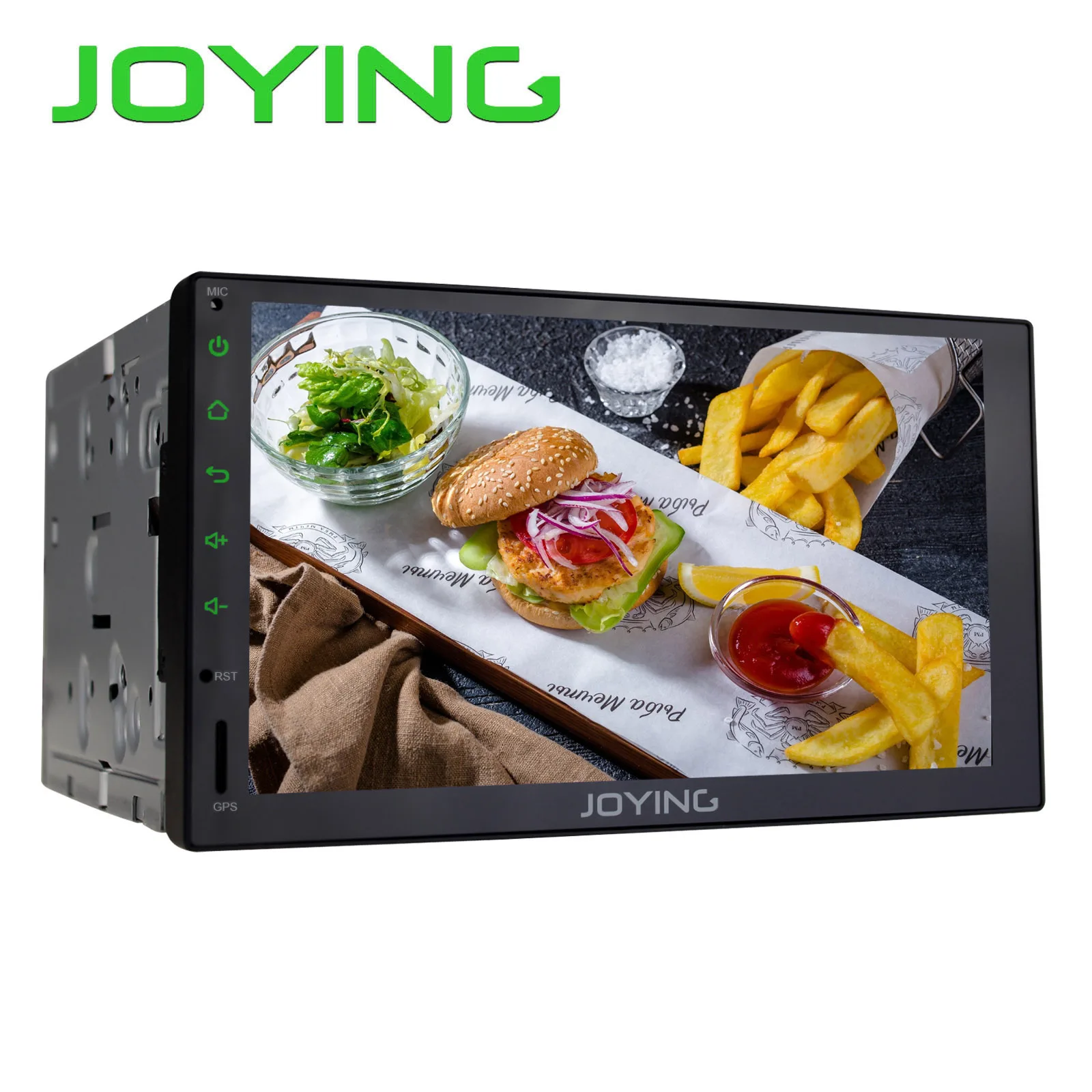 Discount 7"Double 2 Din Head Unit GPS Navigation Octa Core Android 8.1 Universal Car Radio Cassette Stereo No DVD Player Built-in DSP 4