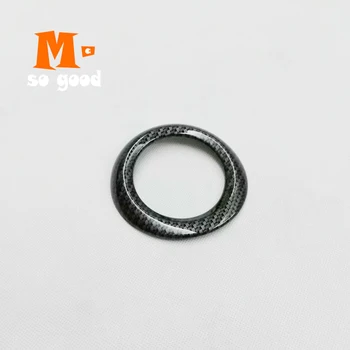 

For Skoda Octavia Car Headlamps Adjustment Switch Button Cover Trim 2016 2017 2018 ABS Carbon Fibre Auto Styling Accessories