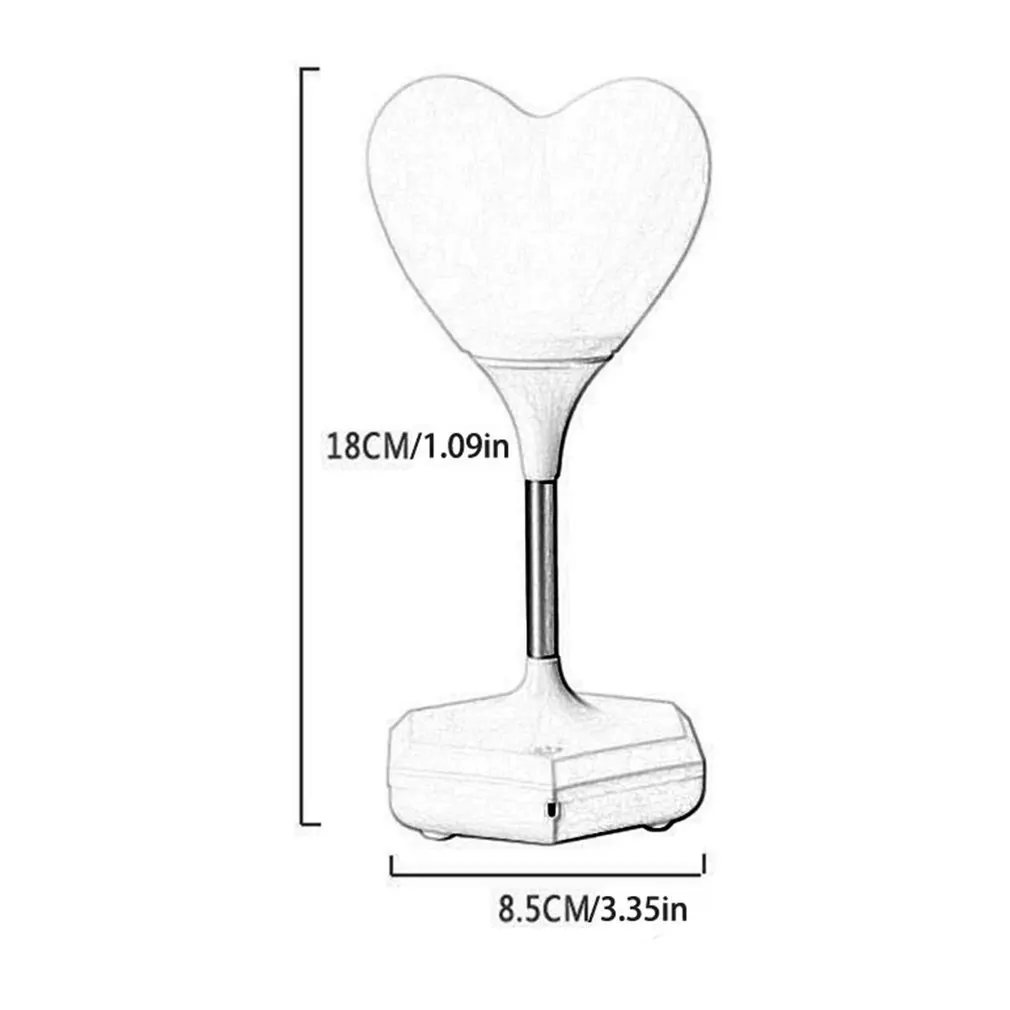 Led 8007 дистанционное управление ночник декоративное освещение для дома креативная атмосфера огни Мода Профессиональный