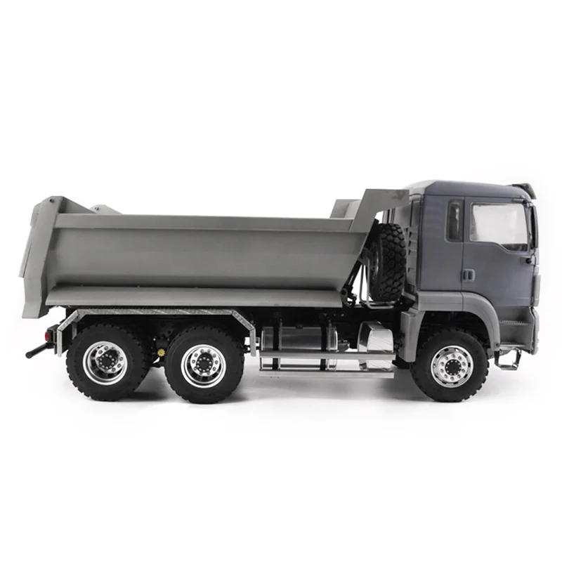 

1/14 LESU MAN 6X6 Hydraulic System RC Dumper Truck Tipper Metal Chassis Model