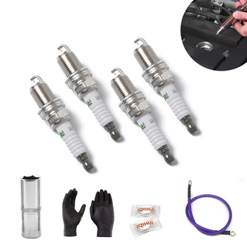 

New Set of 4 Spark Plugs Spark Ignition Car Accessories for Lexus SCION TC XB Automobiles Parts