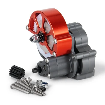 

CNC Aluminum Reverse Transmission Gearbox Set for Axial SCX10 1/10 RC Crawler