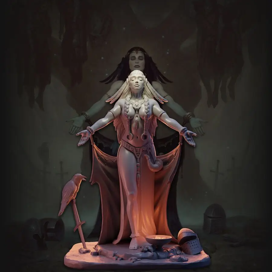 

1/24 Resin Model Figure GK , Unassembled and unpainted kit