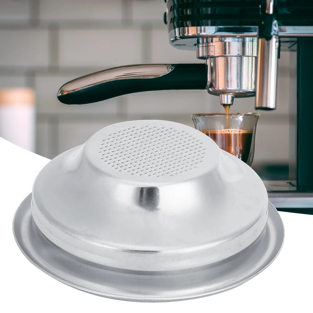 58mm Single//Double Porous Filter Bowl Basket Semi-Automatic Coffee Machine Bo Us