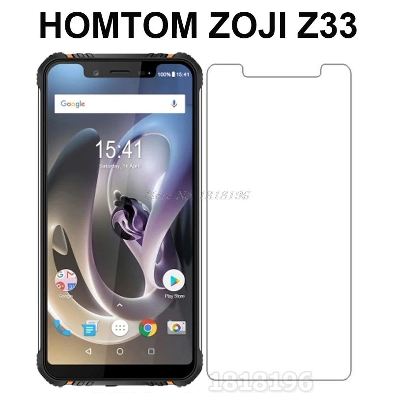Закаленное стекло HOMTOM ZOJI Z33 для защита экрана 9H Передняя Защитная пленка IP68