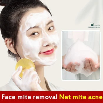 

face Soap Removal Pimple Pore Acne Treatment Cleaner Soap Moisturizing Soap Hand Soap remover mite Face Care Wash Basis Soap