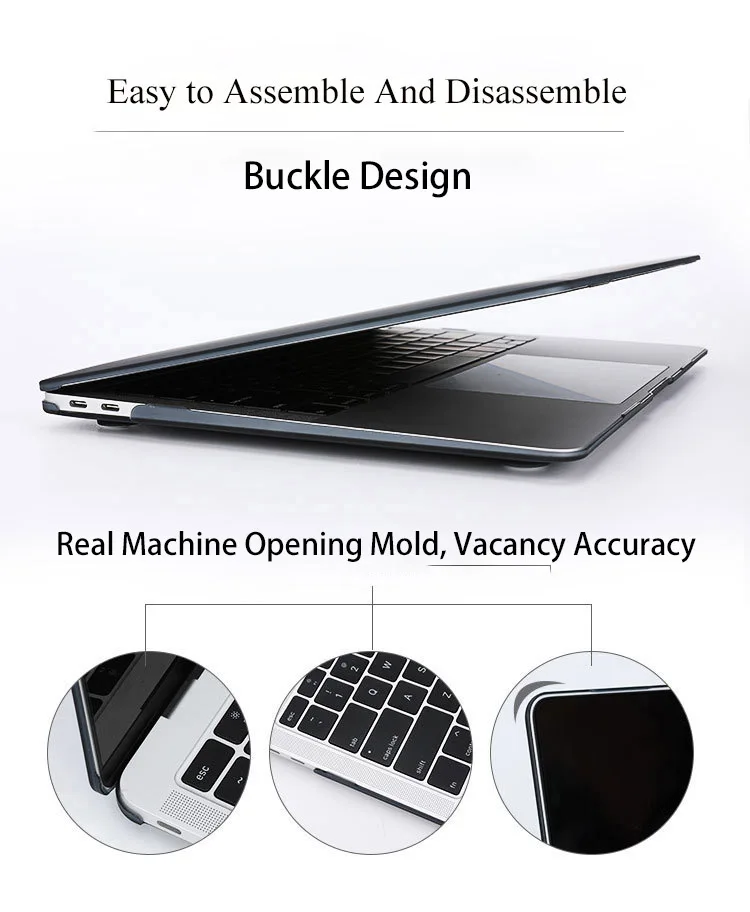 Чехол для ноутбука Apple Macbook Mac book Air 13 Pro retina Touch Bar 11 12 13 15 16 дюймов Жесткий Чехол для ноутбука Чехол 13,3 сумка