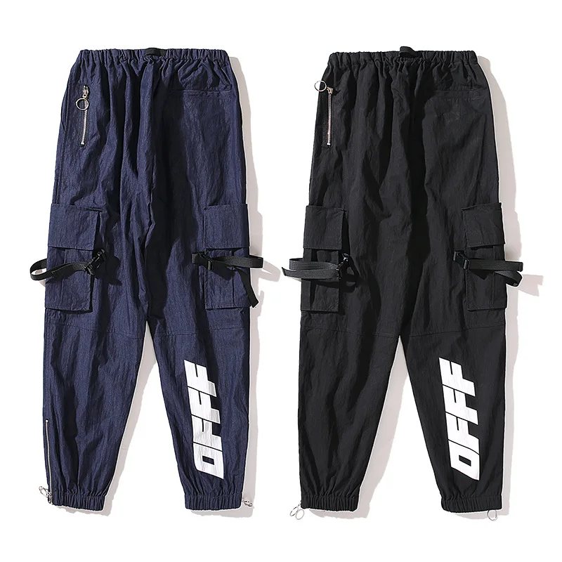 

2020 high quality ss new street fashion brand functional wind men and women casual overalls and trousers pants