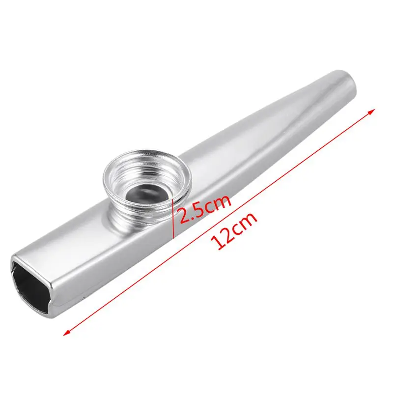 New Silver Kazoo Aluminum Alloy