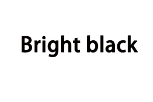Bright black Женские Водонепроницаемые резиновые сапоги; резиновые сапоги - Цвет: Bright black