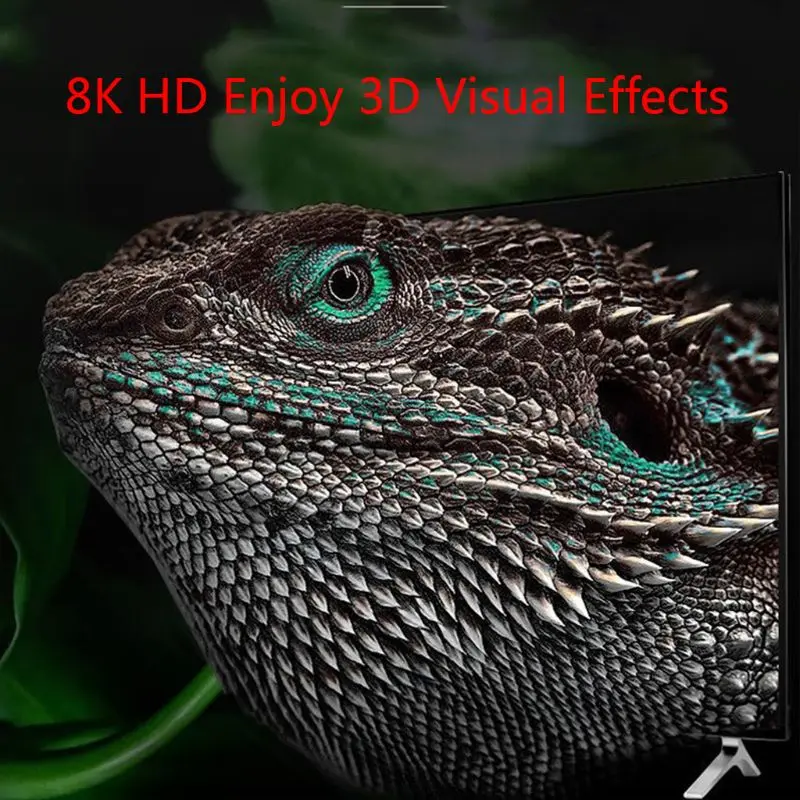1/1. 5/1. 8/2 м HDMI 2,1 кабель 8K Hd 48 Гбит/с видео Соединительный шнур для ТВ проектор