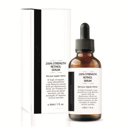 

250% Strength Retinol Serum (2.5%) (with HLA 5% & Vit E 2%) Boosts production of collagen - 30ml / 1 fl oz