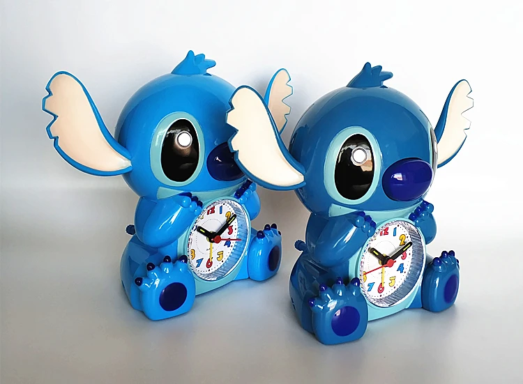 Relógio despertador com falas e desenhos animados
