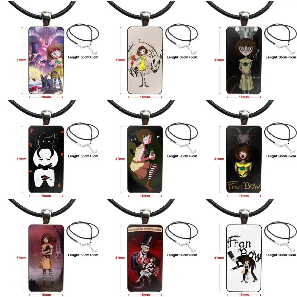 Модная Игра Fran ЛУК ужас Девушка Дизайн Мода Винтаж Стекло женщин прямоугольное