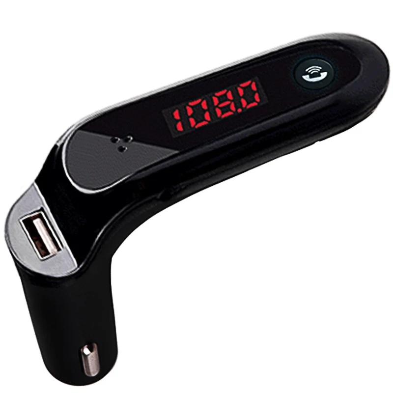 4-in-1 Hands Free Wireless Bluetooth FM Transmitter AUX Modulator Car Kit MP3 Player SD USB TF LCD Car Accessories