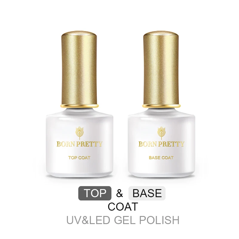 base coat top coat BORN PRETTY, 57 цветов, Гель-лак для ногтей, матовый эффект, полуперманентный, замачиваемый, УФ-Гель-лак для ногтей, Гель-лак, нужно матовое верхнее покрытие - Цвет: base coat top coat