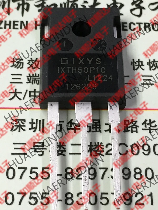 10 шт./лот, новое и оригинальное IXTH50P10 P-100 V-50A TO-247