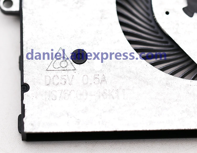 Ventilador Turbo Embutido para Notebook 5v 0.50a Original Ns75c0016k11 - Imagem 3