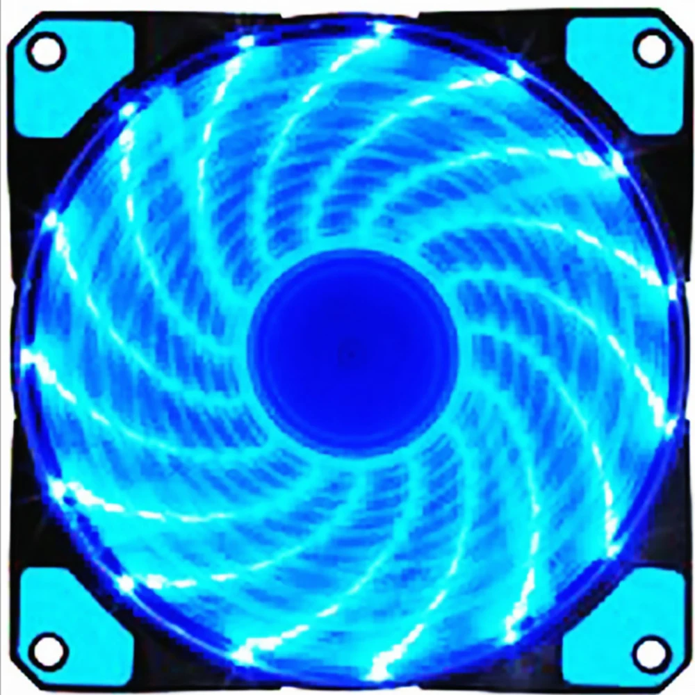 

Free screws 120mm PC computer Ultra Silent LED cooling fan radiator radiator, 12CM fan, 12VDC 3P IDE 4pin