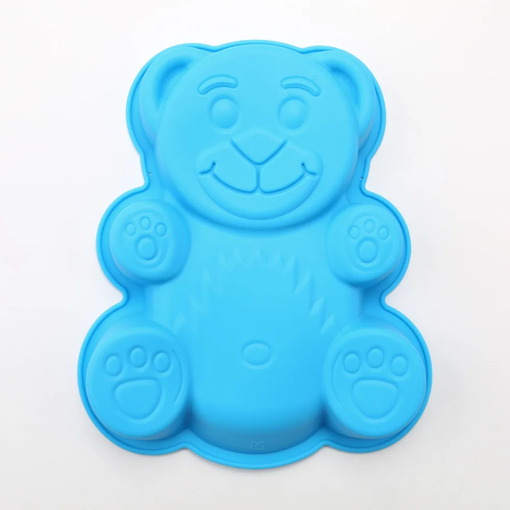 29*23 5*4 5 см/17*15*3 см жественные форма медведя из мультфильма 3D силиконовая для