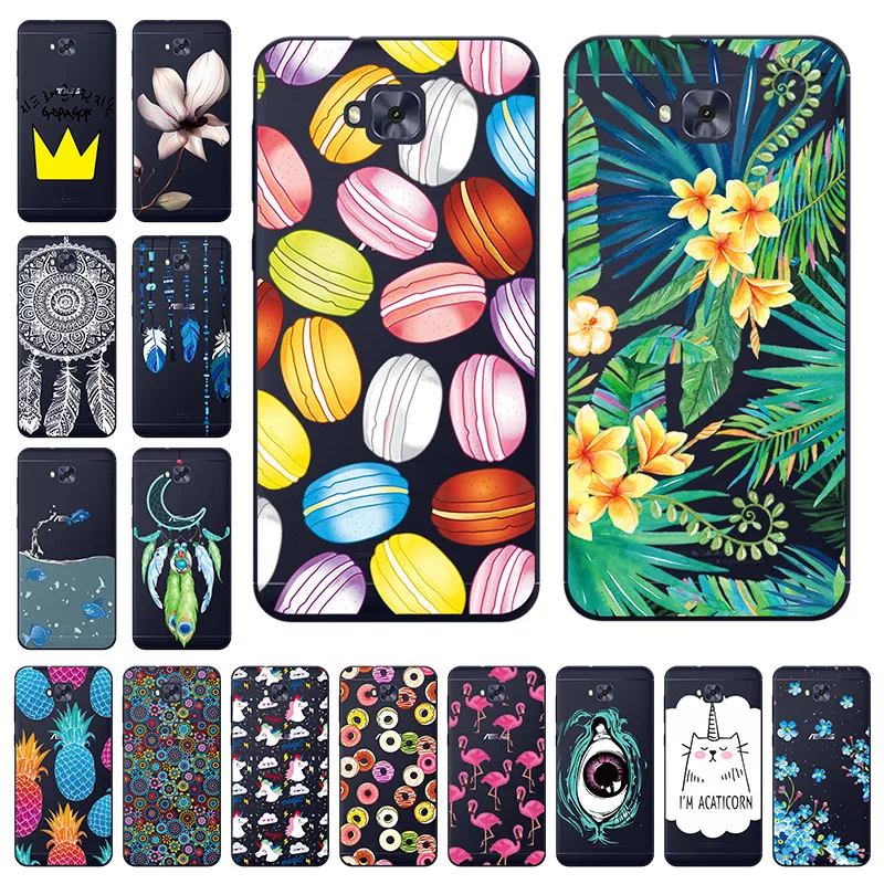 

5.5" Case For Asus Zenfone 4 Selfie Case Cover ZD553KL Silicone Soft TPU Cover for Asus Zenfone 4 Selfie ZD553KL Clear Phone Bag