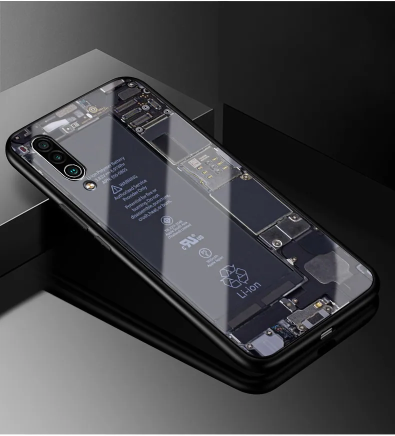 03 Для Meizu 16S 16xs чехол стекло для ПК чехол для телефона черный ТПУ бампер чехол для Meizu 16XS 16S 16th Plus чехол для Meizu 16s 16 th X Чехол - Цвет: 03