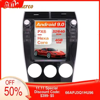 

Android 9.0 4+64GB Car GPS Navigation For Mazda 6/Mazda 6 2002-2008 Stereo Head Unit Multimedia Player Auto Radio Tesla style