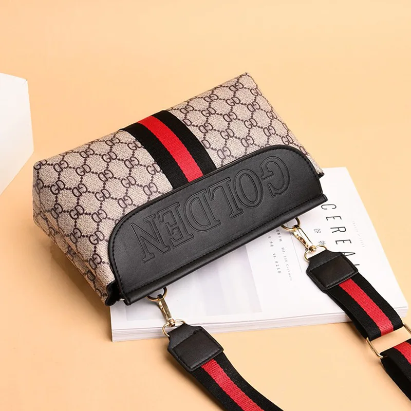 

Bag Women's 2019 New Style Korean-style Versatile Clutch Elegant Goddess Printed Bag Large Capacity Crossbody Bag