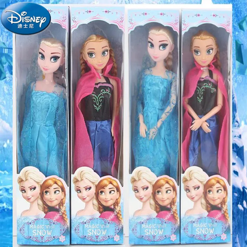 31 см Дисней сказочная Кукла Принцесса Холодное сердце Снежная принцесса кукла принцесса Эша Анна игрушка кукла девочка день рождения Рождественский подарок